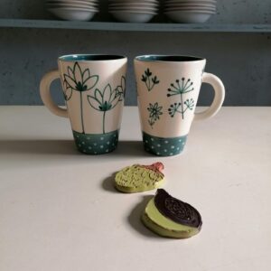 MUG OTTANIO h14cm set 2 pezzi