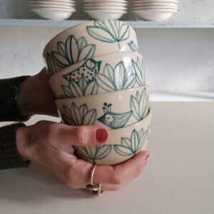 COPPETTA CEREALI h7cm set 4 pezzi