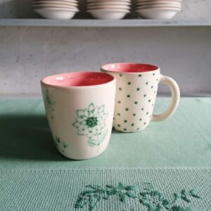 ティーカップ h10cm 2個セット