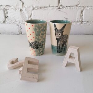 リキュール&コーヒー ショットグラス h10cm 2個セット