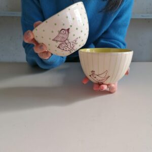 グリーン シリアルカップ h7cm 2個セット